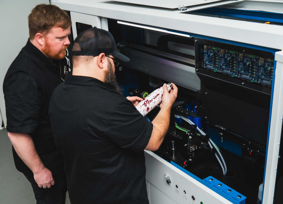 The UV Rotary Printer