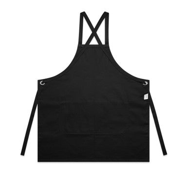Carrie Apron | 1082 | 1082 - BLACK - BACK - SKU:1082