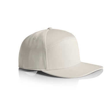 Stock 7-Panel Cap | 1184 | 1184 - BONE - SIDE - SKU:1184