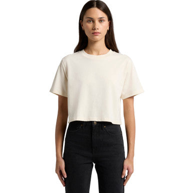 Wo's Classic Crop Tee | 4072 | 4072 - FRONT - SKU:4072