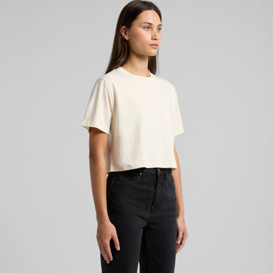 Wo's Classic Crop Tee | 4072 | 4072 - TURN - SKU:4072
