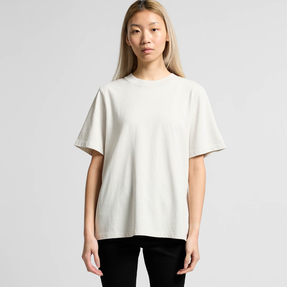 Wo's Heavy Faded Tee | 4082