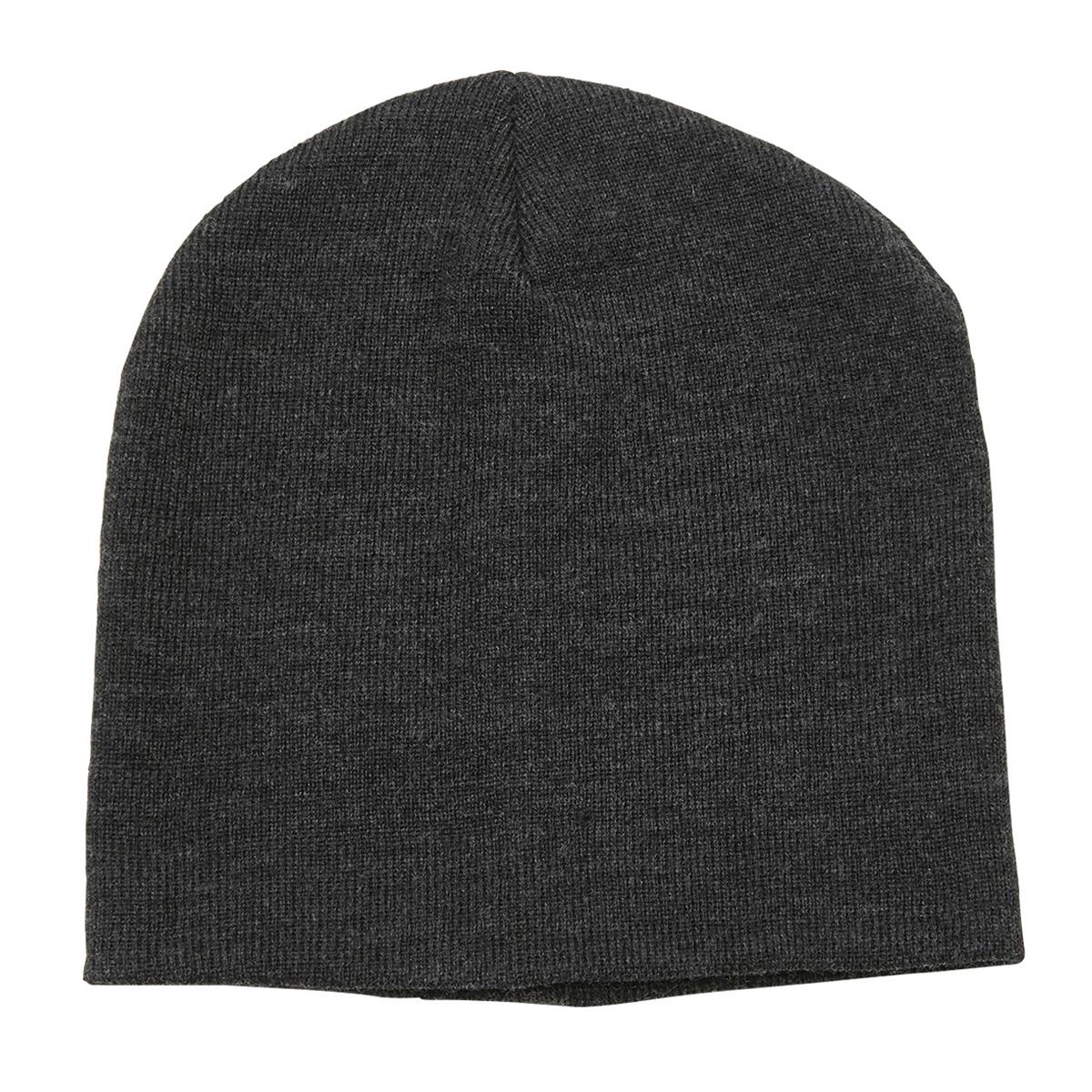 Heather Skull Beanie - Black Heather - 4405-BLH_-_Image_64.jpg