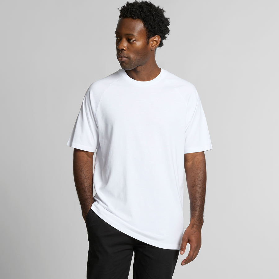 Men's Staple Raglan Tee, detail view