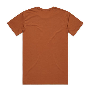 Basic Tee | 5051S | 5051S - COPPER - BACK - SKU:5051S
