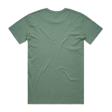 Basic Tee | 5051S | 5051S - SAGE - BACK - SKU:5051S