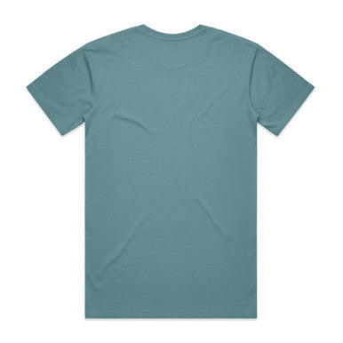 Basic Tee | 5051S | 5051S - SLATE BLUE - BACK - SKU:5051S