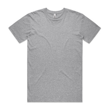 Basic Tee | 5051S | 5051S - GREY MARLE - SKU:5051S