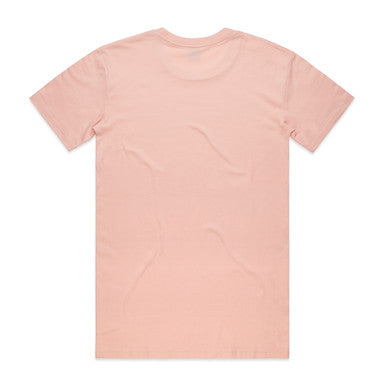 Basic Tee | 5051S | 5051S - PALE PINK - BACK - SKU:5051S