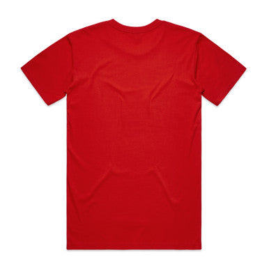 Basic Tee | 5051S | 5051S - RED - BACK - SKU:5051S