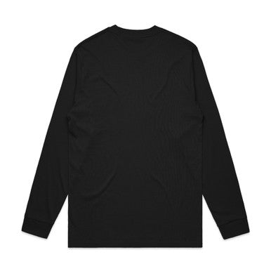 General L/S Tee | 5056 | 5056 - BLACK - BACK - SKU:5056