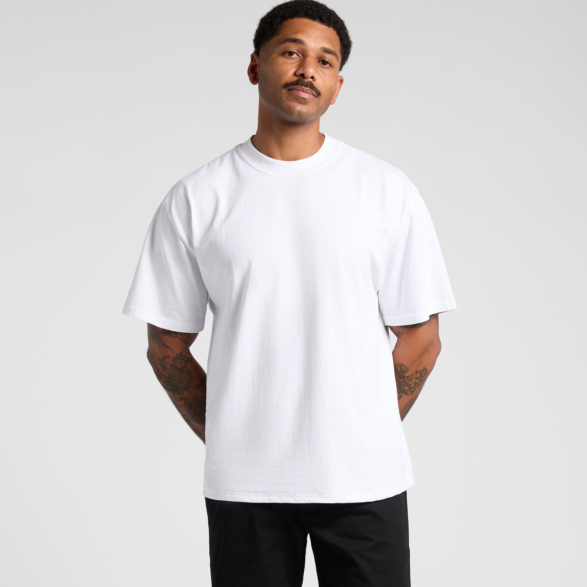 Men's Heavy Faded Minus Tee [-5cm] 5086