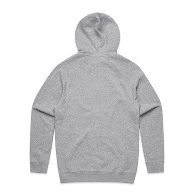 Official Zip Hood | 5103S | 5103S - GREY MARLE - BACK - SKU:5103S