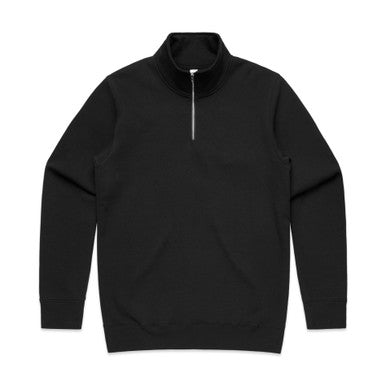Stencil Half Zip Crew | 5125S | 5125S - BLACK - SKU:5125S
