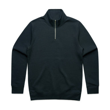Stencil Half Zip Crew | 5125S | 5125S - NAVY - SKU:5125S