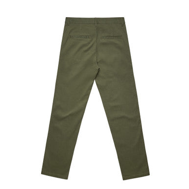 Straight Pants | 5930 | 5930 - ARMY - BACK - SKU:5930