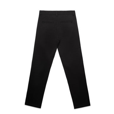 Straight Pants | 5930 | 5930 - BLACK - BACK - SKU:5930