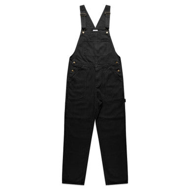 Canvas Overalls | 5980 | 5980 - BLACK - SKU:5980