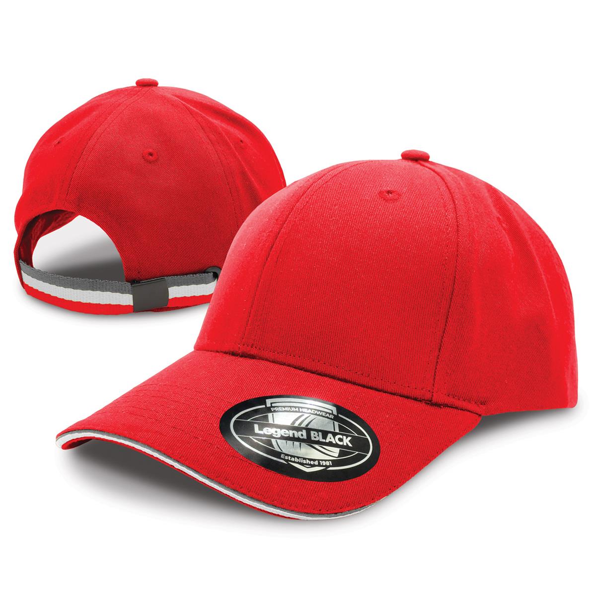 Men's Cotton Crew - Red - 7033-RE.GY.WH_-_Image_110.jpg
