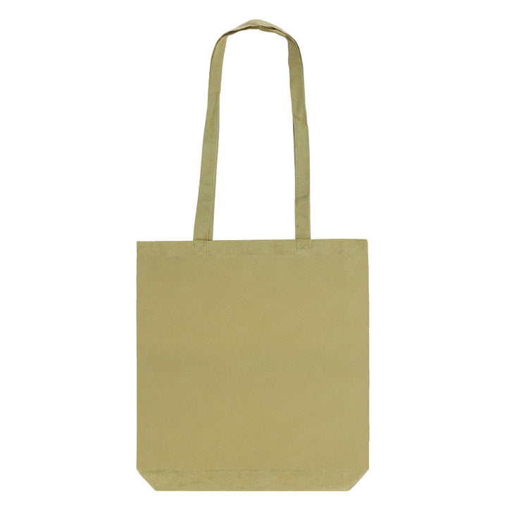 Calico Khaki Tote Bag