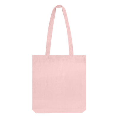 Calico Pink Tote Bag, back view